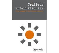 Critique internationale 96 - Collectif - Presses De Sciences Po - broché - Revue