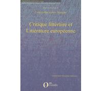 Critique Littéraire Et Littérature Européenne