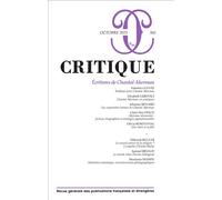 Collectif – Critique n°941 : Écritures de Chantal Akerman