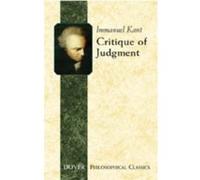 Critique of Judgement, Dover Philosophical Classics Immanuel Kant (Auteur)