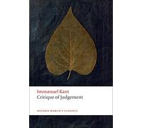 Critique of Judgement (Oxford World's Classics)
