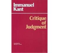 Critique of Judgment Immanuel Kant (Auteur)
