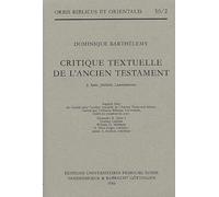 Critique Textuelle De L'ancien Testament - Tome 2, Isaie, Jeremie, Lamentations