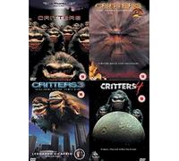 Critters 1-4 Complete Collection DVD - Critters, Critters 2, Critters 3, Critters 4 DVD - Critters 4 Films Collection DVD
