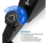 Crius Bluetooth Mini Résistance à 8 niveaux pour le bureau ou l'ordinateur d'entraînement à domicile