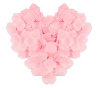Criveple 1200 Pièces Pétales de Rose Artificielles, Pétale de Rose, Pétales en Soie de Rose pour Décoration de Mariage, Saint Valentin, Fête, Anniversaire
