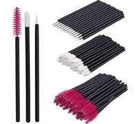 Crivers Lot de brosse de maquillage jetables - Pinceau Lèvres rouges à lèvres Eyeliner Pinceaux pour cils Mascara Wand Applicateur Maquillage Outil Kits-3 Lot de 300 Couleurs Style