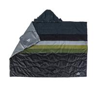 CRIVIT Couverture de camping 3-en-1 avec sac de rangement intégré. (gris)