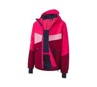 Crivit Veste de ski pour enfants et adolescents - Matériau extérieur imperméable, Rose abstrait (158/164), 134-164