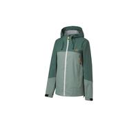 CRIVIT Veste fonctionnelle pour femme, résiste même aux fortes pluies. (Vert, S(34/36))
