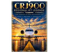 CRJ900 - Regionaljet Legende (Wandkalender 2027 DIN A3 hoch), CALVENDO Monatskalender: Eine visuelle Hommage an eine Legende der Regionalfliegerei.