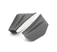 CRJIMX 2 Pièces Ailerons Universels pour Moto Spoiler Aérodynamique Aile Dynamique avec Adhésif(Gris)