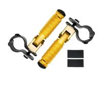 CRJIMX 23-27MM Pour R1200GS LC R1250GS R1250RT S1000RR/XR F 900 850 750 GS Repose-pieds Autoroute Moto Pédales Pliantes Pinces(Or)