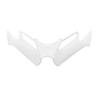 CRJIMX Accessoires Moto Ailerons De Carénage Avant pour Yamaha Nmax155 pour Nmax 155 Déflecteur Aérodynamique(Blanc)