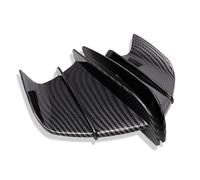 CRJIMX Accessoires Moto Kit D'aileron Aérodynamique Winglet pour Aprilia Rsv4 Rsv 4 RS 660 125 Rs660 Rs125(Glossy Carbon Look)