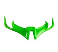 CRJIMX Accessoires Universels pour Moto Ailerons Carénage Avant Ailerons Aérodynamiques Aile Fixe Spoilers latéraux Spoiler d'aile Dynamique(Vert)