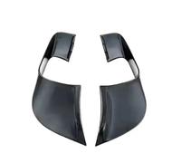 CRJIMX Aile Spoiler Fixe pour Moto en ABS Peinture Carbone Aérodynamique Ailettes Latérales Yamaha YZF-R7 YZFR7 YZF R7 2021-2024(Matte Black)