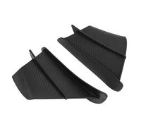 CRJIMX Aileron Aérodynamique Kit Spoiler d'Ailettes de Motocyclette pour CBR650R CBR650F CBR500R CBR1000RR(Matte Fiber Look)