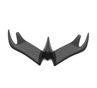 CRJIMX Aileron Avant en ABS pour Carénage Ailerons Course Pare-Brise Aérodynamique pour Moto pour Yamaha YZF-R3 R25(Matte Black)