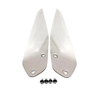 CRJIMX Aileron Fixe de Moto Pare-Brise Pare-Brise pour R1200GS R1250GS pour Adventure R 1200 1250 GS ADV 2014-2023(Gris)