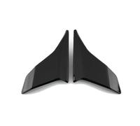 CRJIMX Aileron Latéral Motocyclette Appui Aérodynamique Déflecteur Spoiler Fixe Carénage Déflecteur Plastique ABS pour CFMOTO CF250SR pour CF Moto 250 SR(Noir)