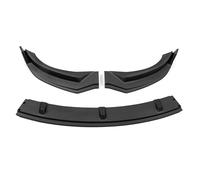 CRJIMX Aileron Lèvre Pare-Chocs Avant pour Tesla pour Model 3 2017-2023 Séparateurs Kit Carrosserie Modification Voiture(Matte Carbon Fiber)
