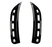 CRJIMX Aileron Séparateur Pare-Chocs Avant Prise d'air Capot Aile Garniture pour Mercedes pour Benz GLE V167 2020+ GLE350 GLE450 GLE53(Aspect Carbone)