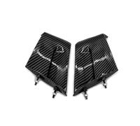 CRJIMX Ailerons de Moto Panneaux latéraux Aile Fixe Aérodynamique Carénage pour Ducati pour Panigale V4 V4S V4R 2022 2023(Carbon Fiber Look)