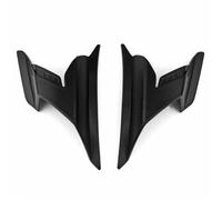 CRJIMX Ailerons De Moto Pare-Chocs Latéraux Aileron Aérodynamique Adhésif 3M Aile Gauche Droite Accessoires Wing pour ADV 160 ADV160 2022-2024(Noir)