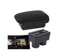 CRJIMX Boîte D'accoudoir De Voiture Pour TOYOTA Pour RUSH Boîte D'accoudoir Pour Avanza Pour Rush Boîte De Rangement D'accoudoir De Voiture(B red line 3USB)