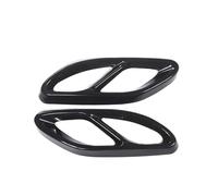 CRJIMX Cache-silencieux D'échappement Arrière En Acier Inoxydable Pour Mercedes Pour Benz Classe A B C E GLA GLC GLE GLS CLS 2014-2021(NOIR)