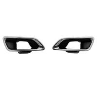 CRJIMX Cache-tuyau D'échappement Arrière Gauche/droit En ABS Pour Accord 9e Et 9.5e 2014 2015 2016 2017 Accessoires Auto(1 paire)
