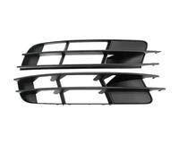 CRJIMX Calandre Noire Pour Pare-choc Avant Gauche Et Droit Protection Antibrouillard 4L0807681 4L0807682 Pour Q7 2007 2008 2009 CRJIMX(Gauche et Droite)