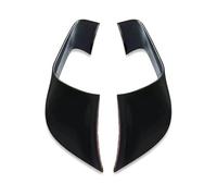 CRJIMX Couvercle D'aile Fixe Aérodynamique Moto pour Yamaha YZF-R7 YZF R7 2021 2022 2023 Aileron De Cadre Guide d'air Spoiler(Matte Black)
