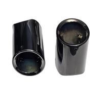 CRJIMX Embout De Silencieux D'échappement Pour B&MW Série 5 F10 F11 E60 E61 E39 528i 530i 535i 535d Buses De Silencieux Décoration De Sortie D'échappement(Argent)