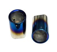 CRJIMX Embout De Silencieux D'échappement Pour B&MW Série 5 F10 F11 E60 E61 E39 528i 530i 535i 535d Buses De Silencieux Décoration De Sortie D'échappement(NOIR)