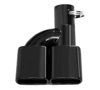 CRJIMX Embout De Silencieux Pour Toyota Pour Noah Pour Voxy Pour Esquire 80 Accessoire De Conversion Pour Pot D'échappement(NOIR)