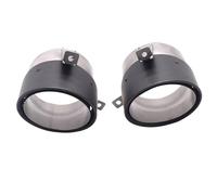 CRJIMX Embout De Silencieux Rond En Fibre De Carbone Pour Pot D'échappement De Voiture Pour R8 V10 2012 2013 2014 2015