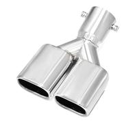 CRJIMX Embout D'échappement De Voiture 1 Pièce Pour Toyota Pour Alphard Série 40 2024 Double Collecteur Carré En Acier Inoxydable Silencieux