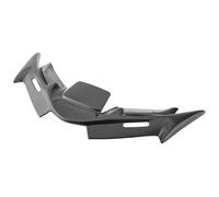 CRJIMX Extendeur Bec Moto Aileron Nez Couverture Spoiler Ailerons Avant Carénage Aile Aérodynamique pour Yamaha YZF R15M R15 V4 YZF-R15 2021-2025(Noir)