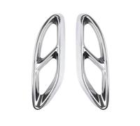 CRJIMX Garniture De Tuyau D'échappement En Métal Pour Mercedes Pour Benz Classe C E B A GLC W205 W213 W176 W246(Argent)