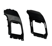 CRJIMX Garniture De Tuyau D'échappement Pour Pare-chocs Arrière De Voiture Pour Land Rover Pour Range Rover Pour Evoque 2010-2018 LR028087 LR028089(NOIR,1 paire)