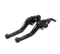 CRJIMX Leviers De Frein Et D'embrayage Courts En Aluminium Pour Moto Pour KAWASAKI Z750 2004-2006(NOIR)