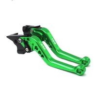 CRJIMX Leviers De Frein Et D'embrayage Courts En Aluminium Pour Moto Pour KAWASAKI Z750 2004-2006(Vert)