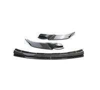CRJIMX Lèvre Spoiler Pare-Chocs Avant Tuning Kit Carrosserie pour VW pour T-Roc TSI TDI 2017-2022 Accessoires Splitter Voiture Diffuseur(Aspect Carbone)