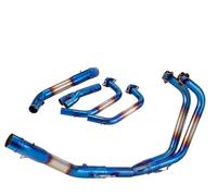 CRJIMX Ligne D'échappement Complète Pour Moto Pour Y&amaha YZF R25 YZF MT03 R25 R3 2015 2016 2017 2018 2020 2021(StyleB)