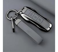 CRJIMX Logement Télécommande Clé Voiture pour Porsche 911 970 981 991 pour Panamera pour Spyder pour Carrera pour Macan pour Cayman(Gray,Ensemble A)