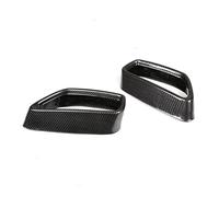 CRJIMX Lot De 2 Cache-pots D'échappement En Acier Inoxydable Pour Série 5 Et 6 GT G30 G38 G32 2018 2019 2020 2021(Carbon Texture)