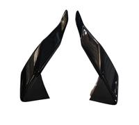 CRJIMX Moto Ailerons Fixes Aérodynamiques Appui Latéral Ailerons Spoiler Carénage pour Yamaha YZF R25 R3 YZF-R3 2019-2024(Glossy Black)