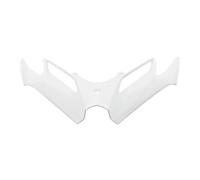 CRJIMX Motocyclette Aileron Avant de carénage Profil aérodynamique Couverture Garniture Spoiler Winglet Carrosserie pour Yamaha Nmax125 Nmax155(Blanc)